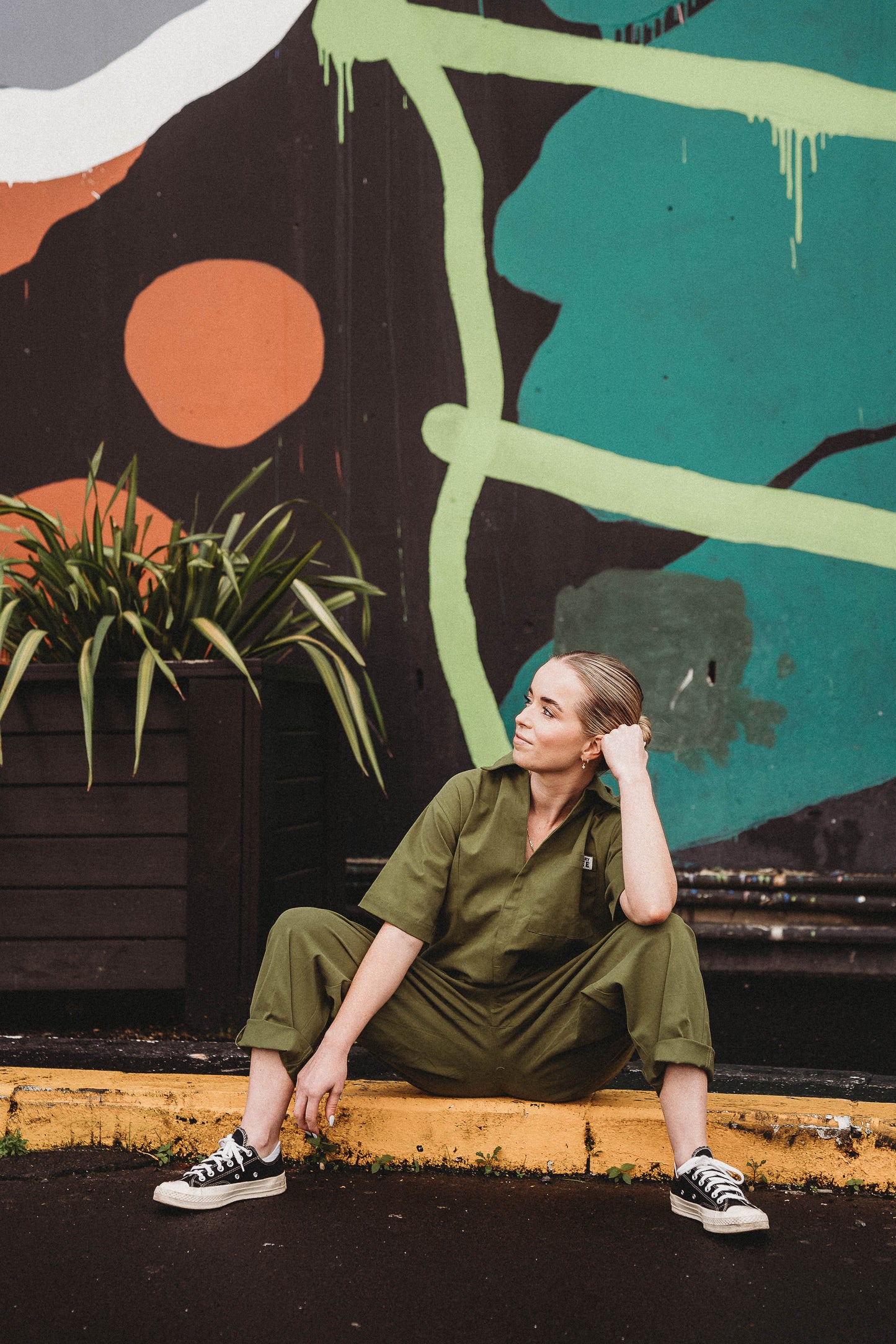 OLIVE JUMPSUIT