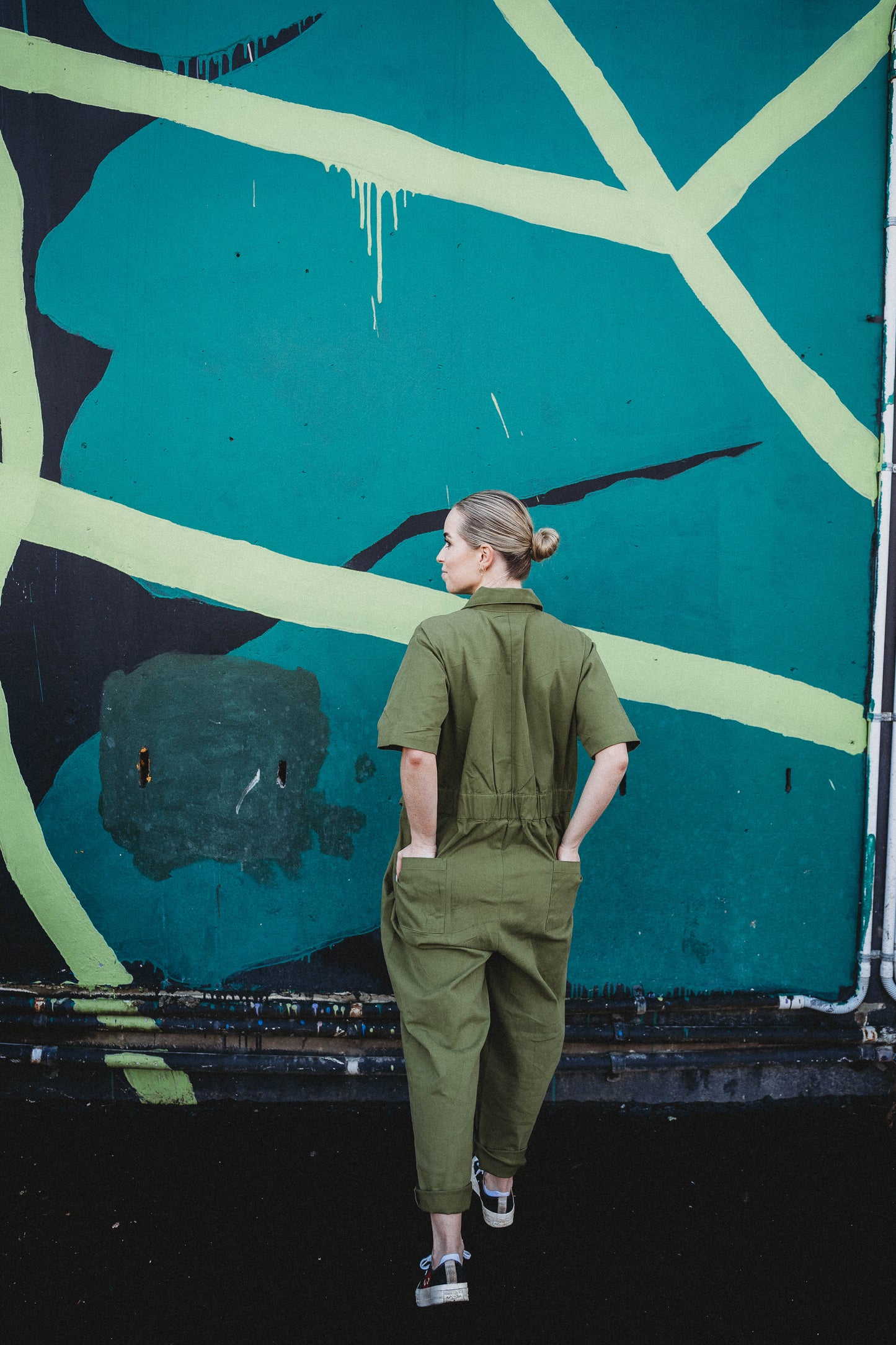OLIVE JUMPSUIT